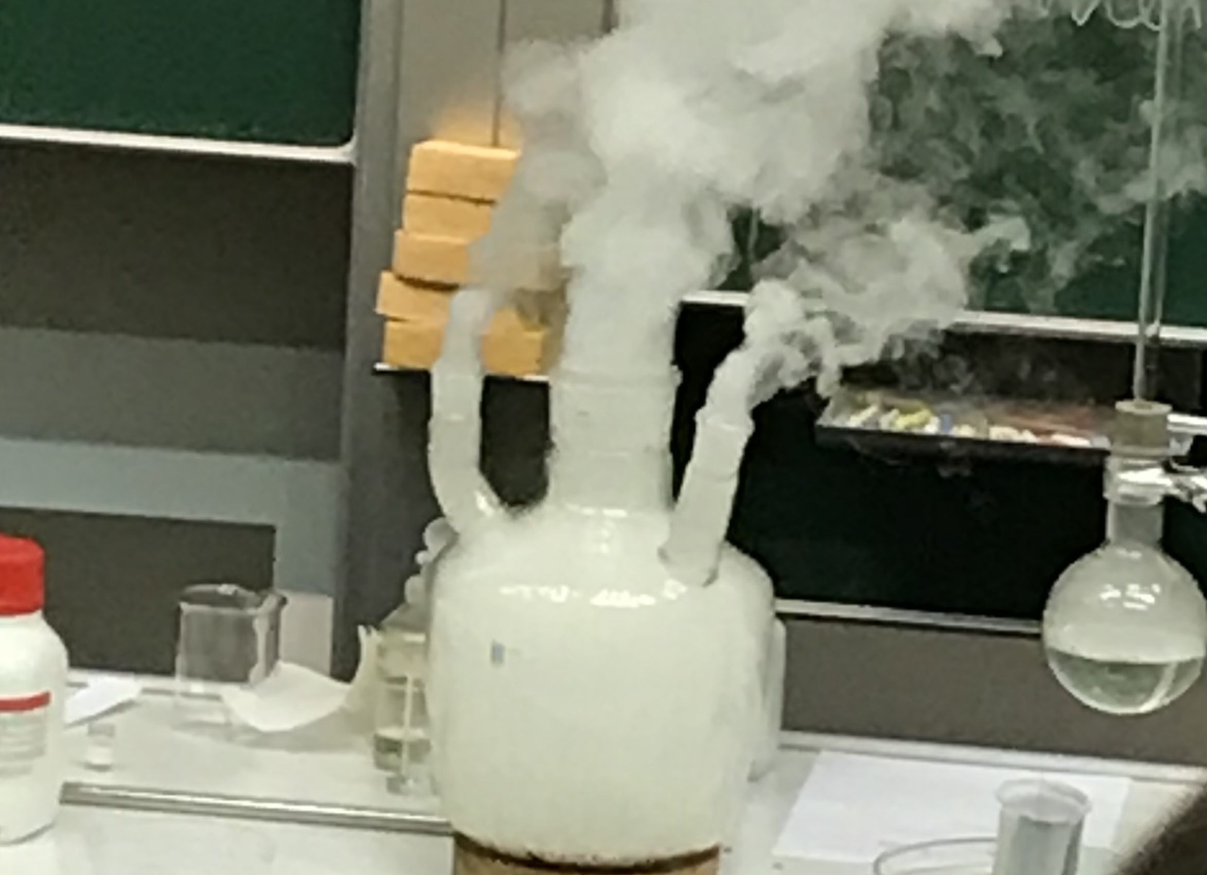 Lebendige Chemie in den Laboren der TU Ilmenau 