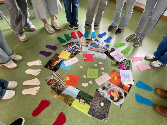 Achtsam durchs Leben gehen – ein Projekt für die 8. Klassen