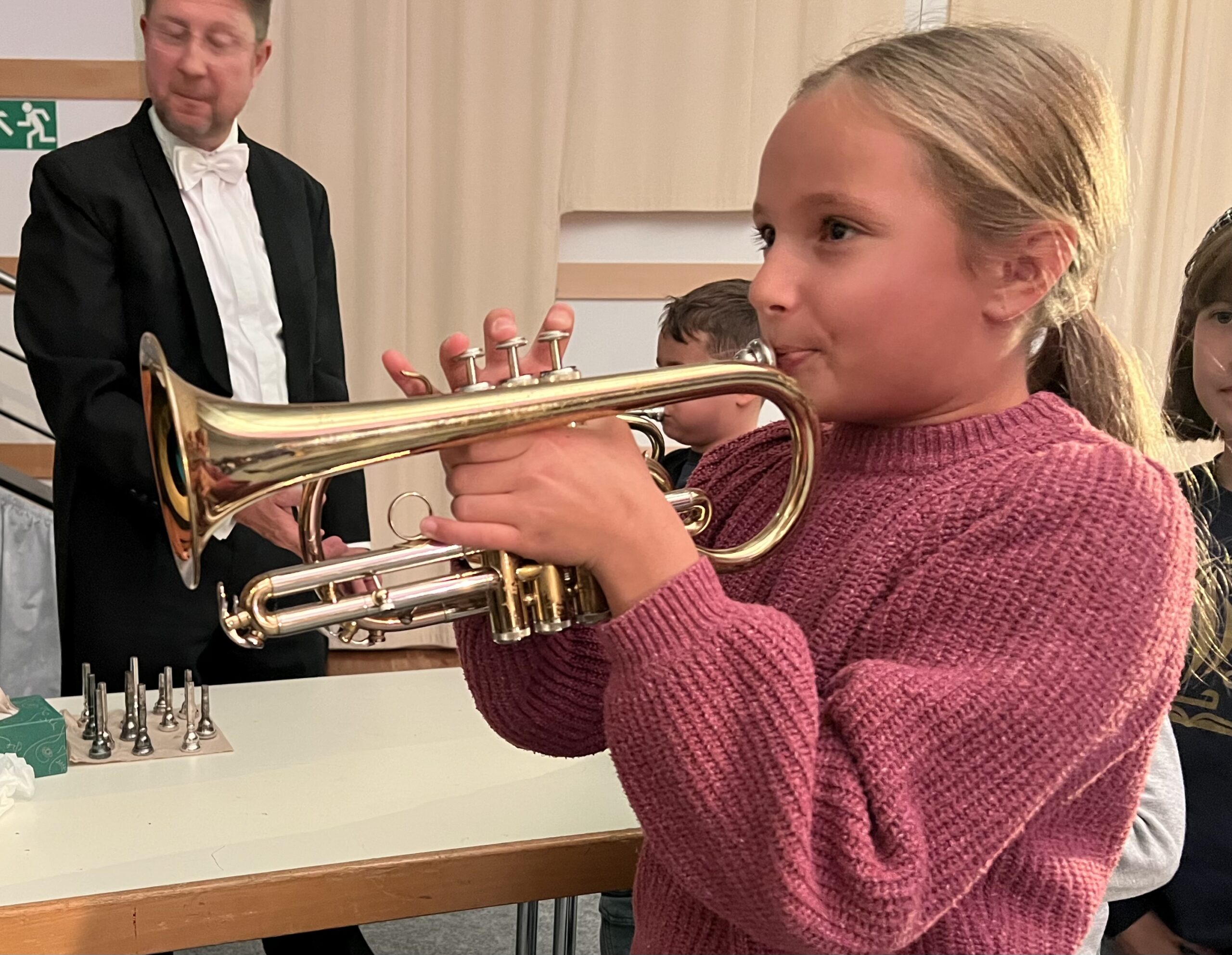 Blechbläser hautnah erleben