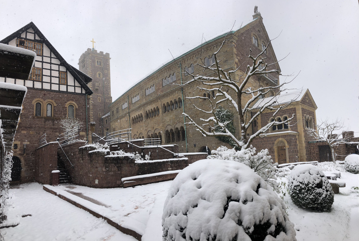 Auf Elisabeths Spuren durch den Schnee